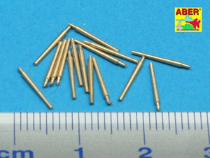 Aber 350L-34 Set of 16 pcs 102 mm QF Mk.V barrels for Royal Navy 1/350 – image 2