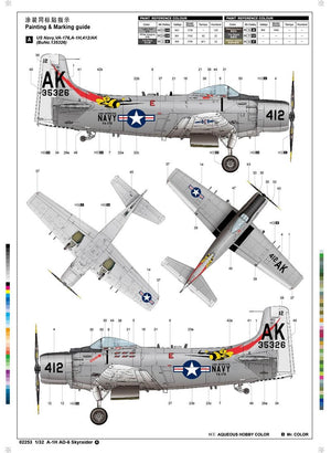Trumpeter 02253 A-1H AD-6 Skyraider 1/32 – zdjęcie 3