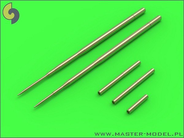 Master AM-72-072 MiG-17PF (Fresco D) - 23mm gun barrels set &amp;amp; Pitot Tubes