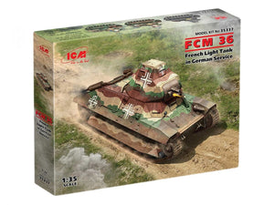 ICM 35337 FCM 36 French Light Tank in German Service 1/35 – image 2