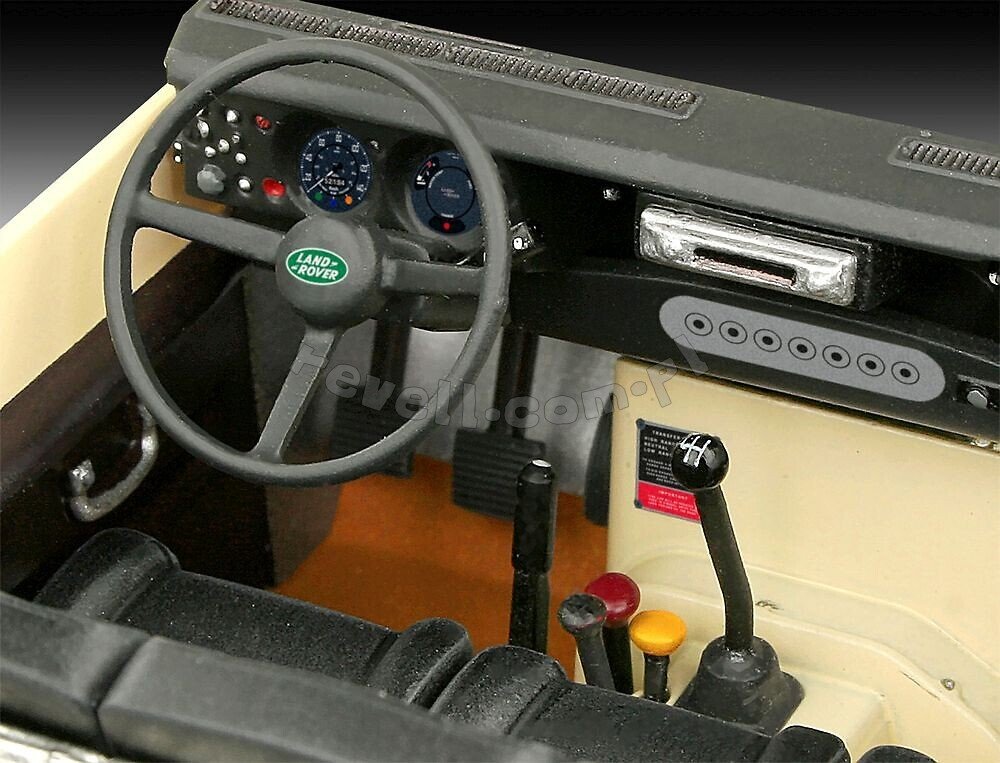 Revell 07056 Land Rover Series III LWB 109 commercial 1/24 – zdjęcie 5