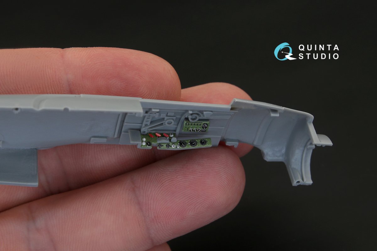 Quinta Studio QD48102 A6M2 3D-Printed &amp;amp; coloured Interior on decal paper (for Hasegawa kit) 1/48 – zdjęcie 5