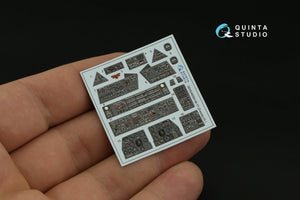 Quinta Studio QDS-48354 Mi-17 (Mi-8MT Export version) 3D-Printed &amp;amp; colored Interior on decal paper (Zvezda) (Small version) 1/48 – image 7