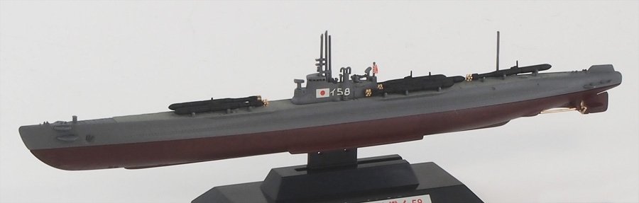Pit-Road W122 IJN Submarine Type I-54 Class Submarine I-56 &amp;amp; I-58 1/700 – zdjęcie 5