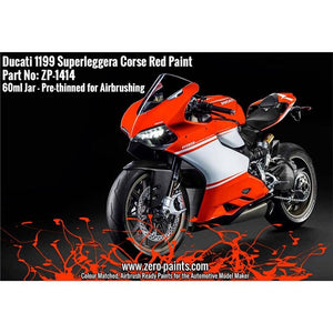 Zero Paints ZP-1414 Ducati 1199 Superleggera Corsa Red 60ml – zdjęcie 3