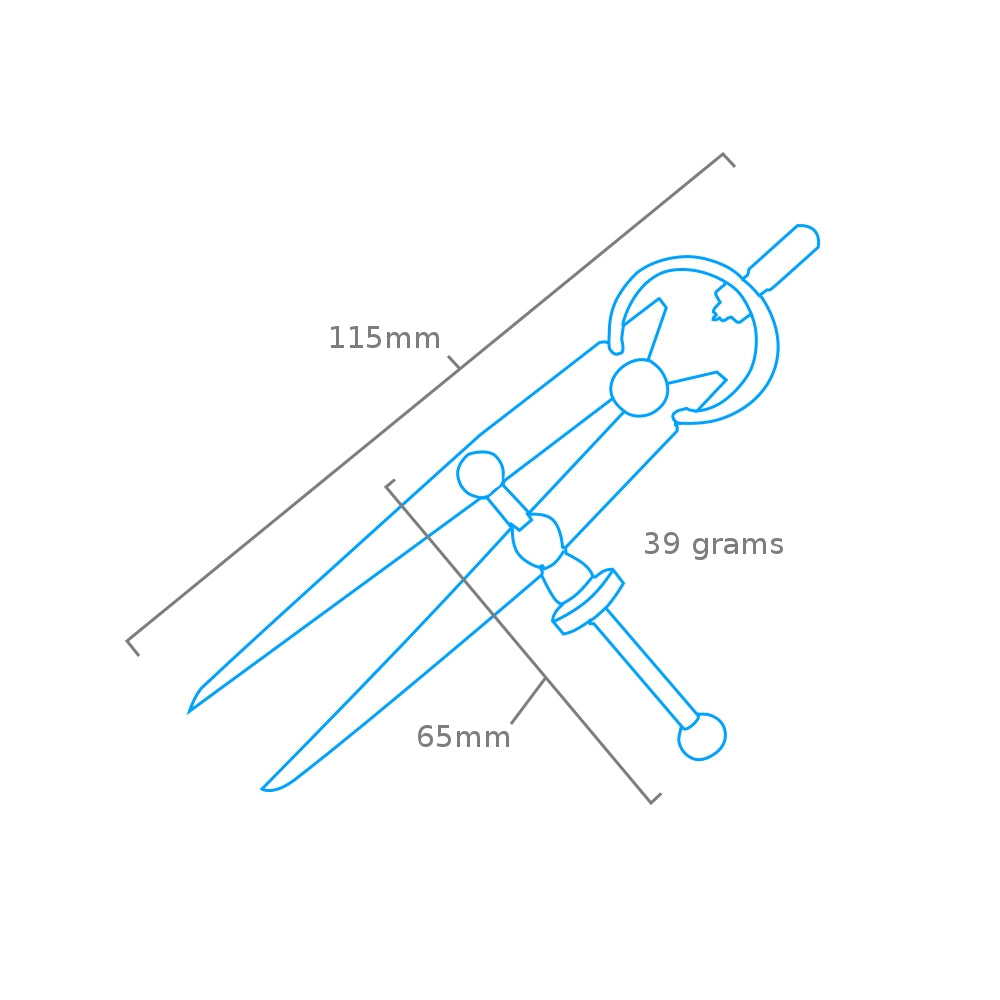 Modelcraft PDV6711-3 Divider &amp;amp; Calipers (75mm) – zdjęcie 2