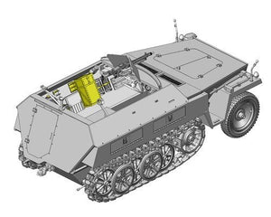 Das Werk DW35029 le.SPW Sd.Kfz.250/1 Ausf.B (neu) 1/35 – zdjęcie 6