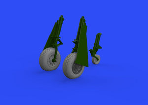 Eduard 648505 P-51D wheels block tread 1/48 EDUARD