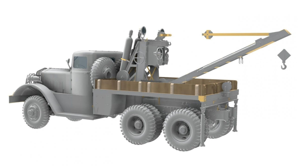Thunder Model 35009 US Heavy Wrecker Ward LaFrance M1000, series 1 1/35 – zdjęcie 2