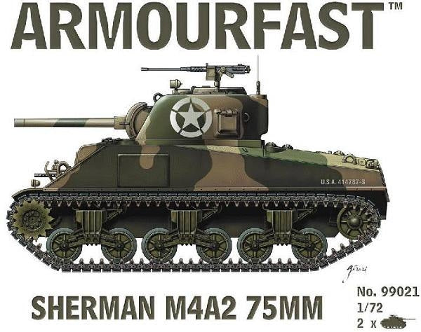 Hat 99021 Sherman M4A2 75mm (short barrel) 1/72