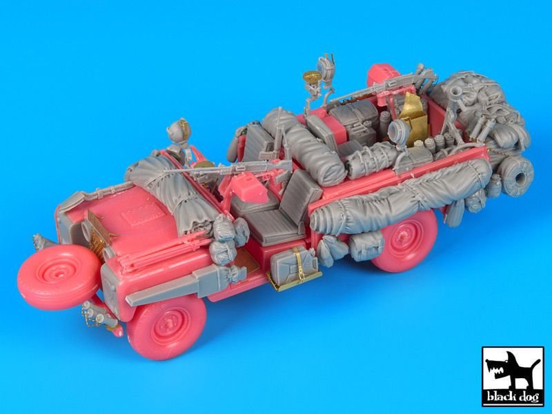 Black Dog T35117 Land Rover Pink Panther accessories set 1/35 – image 5