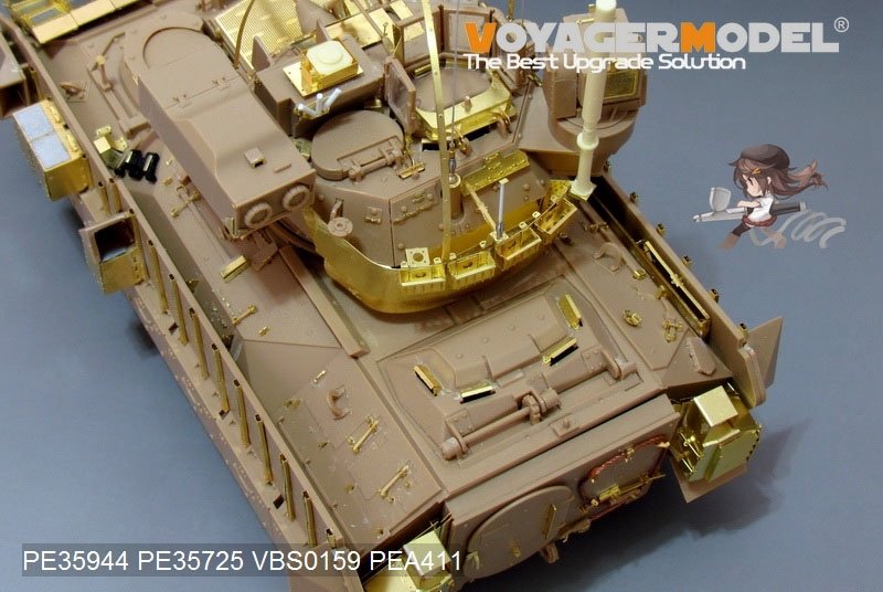 Voyager Model PE35944 Modern US Army M3A3 BRADLEY CFV Basic For KINETIC K61014/ OROCHI IM001 IM002 1/35 – image 12