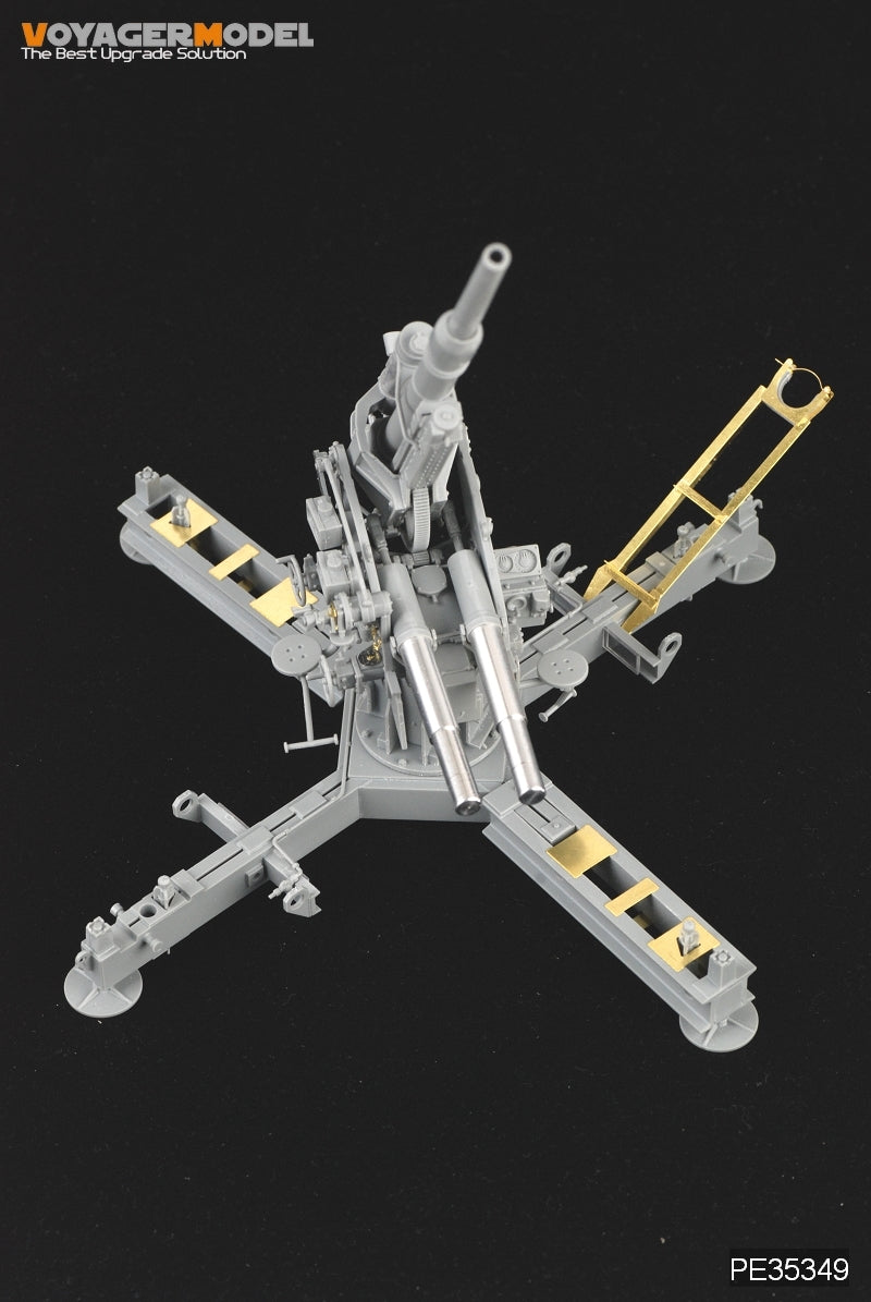 Voyager Model PE35349 WWII German 88mm FlaK 37 mit Behelfslafette For DRAGON 6523 1/35 – image 7