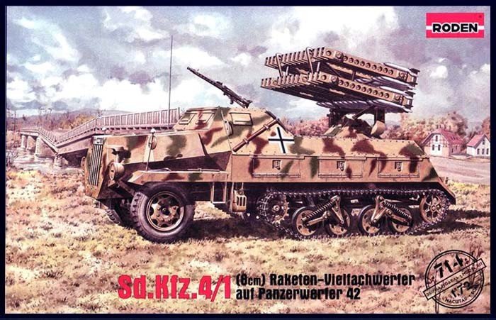 Roden 714 Sd.Kfz.4/1 Panzerwerfer 42 (8cm) 1/72