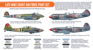 Hataka HTK-CS20 Late WW2 Soviet Air Force paint set 6x17ml – zdjęcie 3