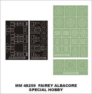 Montex MM48259 Fairey Albacore SPECIAL HOBBY