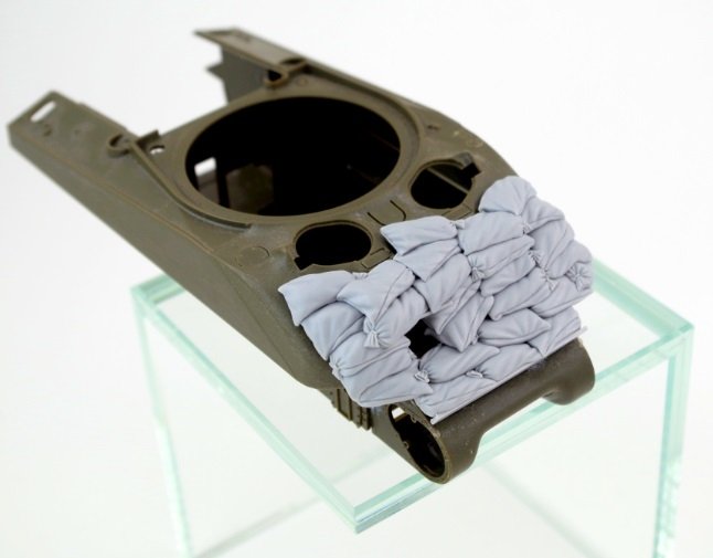 Panzer Art RE35-656 Sandbags armor for M4 “Sherman Composite” 1/35 – zdjęcie 2