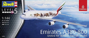 Revell 03882 Airbus A380 Emirates &amp;quot;Wild-Life&amp;quot; 1/144