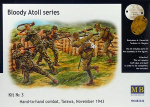 Master Box 3544 Bloody Atol Hand-to-hand fight Tarawa 1943 1/35