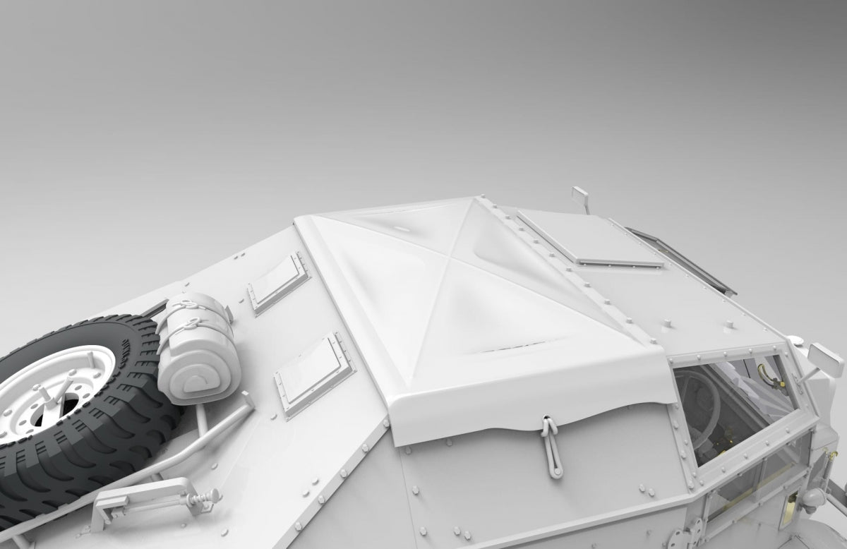 Gecko Models 35GM0066 British WWII Tractor 4x4 Field Artillery (C8 Mk.II Late) 1/35 – image 5