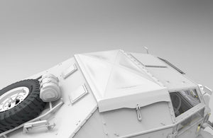 Gecko Models 35GM0066 British WWII Tractor 4x4 Field Artillery (C8 Mk.II Late) 1/35 – image 5