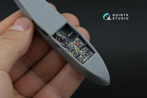 Quinta Studio QD+35144 AH-64A forward avionics bays 3D-Printed &amp;amp; coloured Interior on decal paper (Trumpeter) (with 3D-printed resin parts) 1/35 – zdjęcie 8