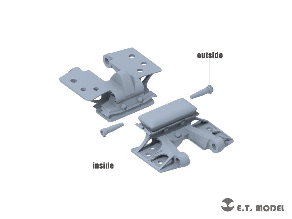 E.T. Model P35-062 WWII German Sd.Kfz.9 18t FAMO Sagged front wheels and Workable Track 1/35 – zdjęcie 3