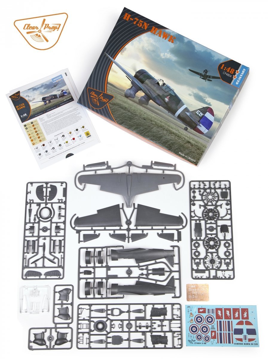 Clear Prop! CP4804 H-75N Hawk ADVANCED KIT 1/48 – zdjęcie 4