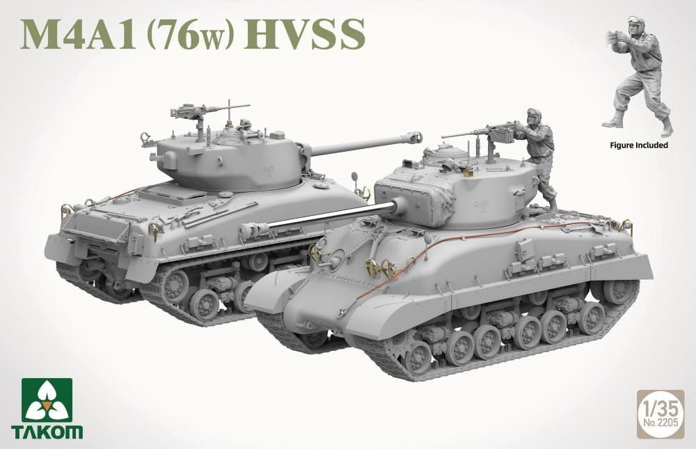 Takom 2205 M4A1 76(w) HVSS 1/35 – zdjęcie 2