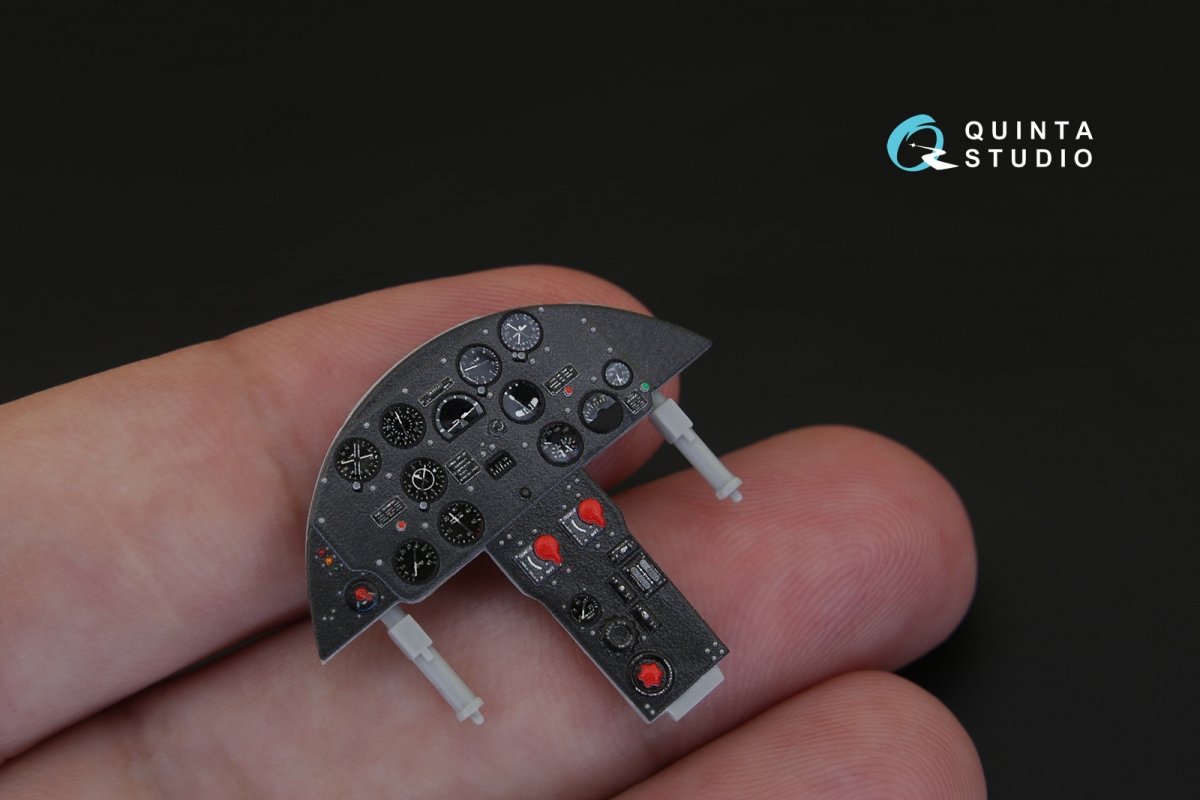 Quinta Studio QD32054 F4U-4 3D-Printed &amp;amp; coloured Interior on decal paper (for Trumpeter kit) 1/32 – zdjęcie 9