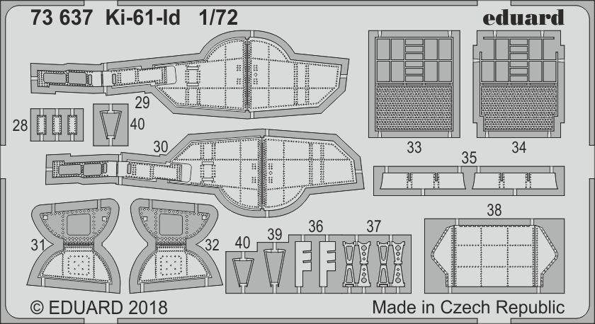 Eduard 73637 Ki-61-Id TAMIYA 1/72 – immagine 2