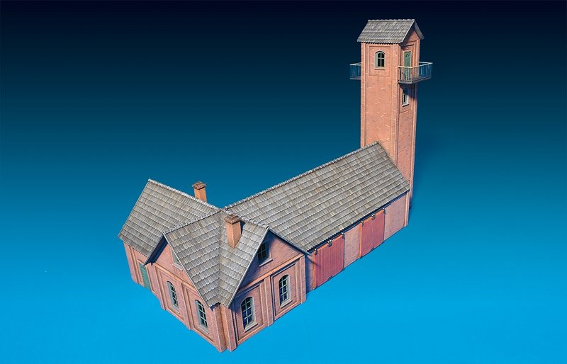 MiniArt 72032 FIRE STATION 1/72 – zdjęcie 2