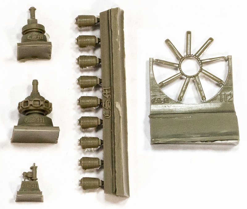 Copper State Models E48-006 Clerget 9B 130 hp 1/48 – imagen 3