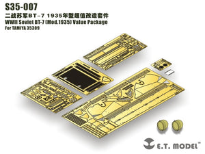 E.T. Model S35-007 WWII Soviet BT-7 (Mod.1935) Basic Value Package For TAMIYA 35309 1/35 – immagine 11