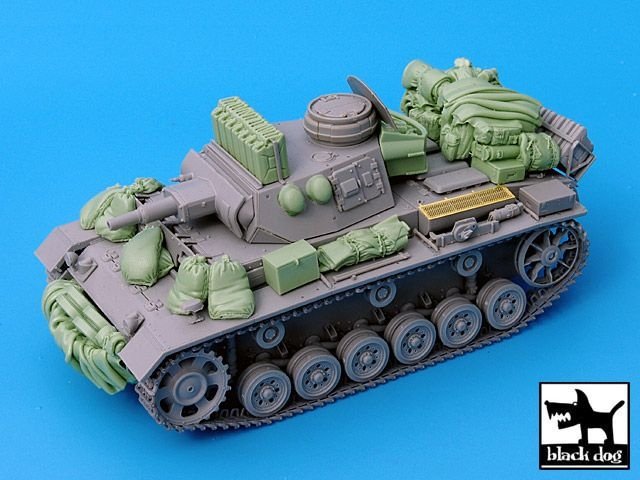 Black Dog T35030 Pz.Kpfw.III Ausf.N accessories set 1/35 – image 3