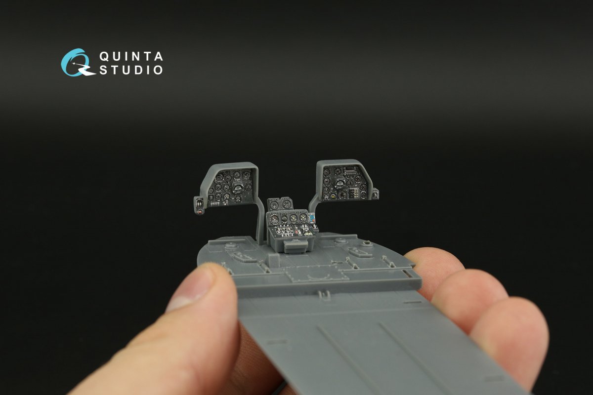 Quinta Studio QDS-48381 Mi-17 3D-Printed &amp;amp; coloured Interior on decal paper (AMK) (Small version) 1/48 – zdjęcie 9