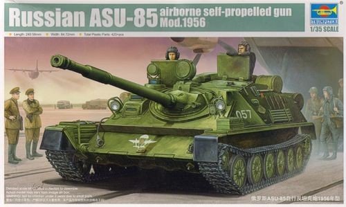Trumpeter 01588 Canon automoteur aéroporté russe ASU-85 Mod.1956 1/35