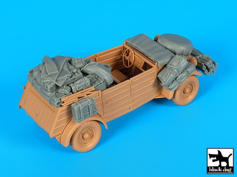 Black Dog T35219 Kübelwagen Africa Corps accessories set 1/35 – zdjęcie 3