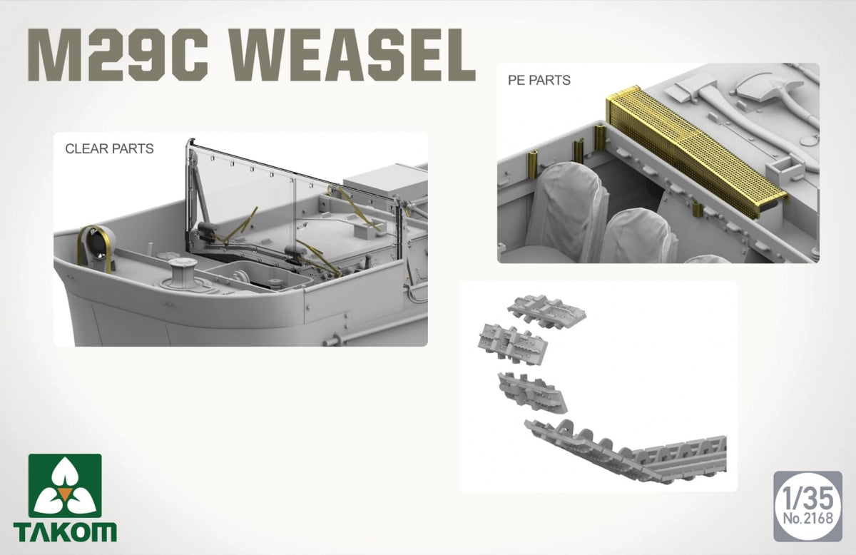 Takom 2168 M29C Weasel 1/35 – image 3
