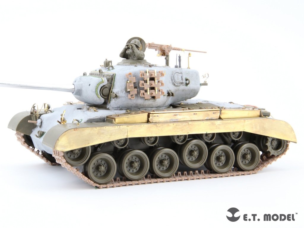 E.T. Model P35-058 US M26 PERSHING Medium Tank Workable Track (3D Printed) 1/35 – zdjęcie 4