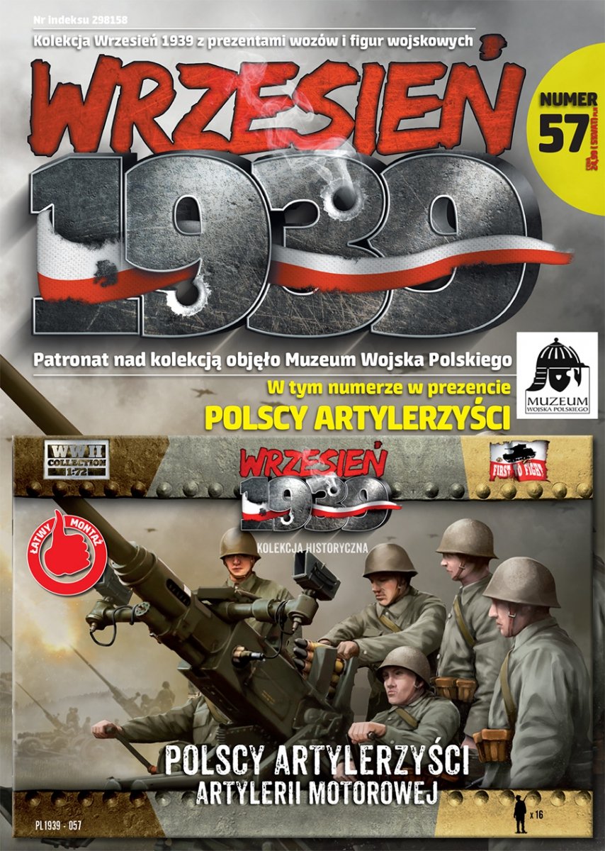 First to Fight PL057 Polscy Artylerzyści Artylerii Motorowej 1/72