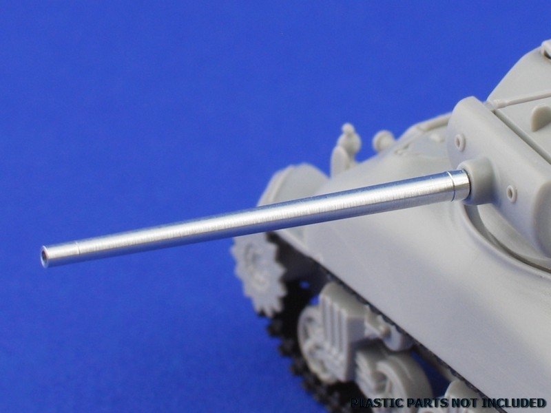 Aber 72L-32 Lufa 76mm do czołgu Sherman M4A1 (76) / U.S. 76 mm M1A1 tank barrel for Sherman M4A1 (76) 1/72 – zdjęcie 3