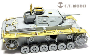 E.T. Model E35-030 WWII German Pz.Kpfw.III Ausf.J Basic (For DRAGON 6463/6394) 1/35 – immagine 3