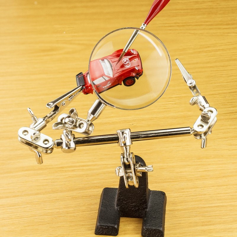 Modelcraft PCL2228 Helping Hands &amp;amp; Glass Magnifier – zdjęcie 2