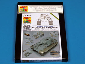 Aber 35K12 Pz.Kpfw. VI, Ausf.B (Sd.Kfz. 182) King Tiger (Henschel Turret) 1/35 – image 14