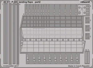 Eduard 48911 P-40C landing flaps BRONCO 1/48 – zdjęcie 2