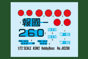 Hobby Boss 80288 A5M2 1/72 – Bild 3
