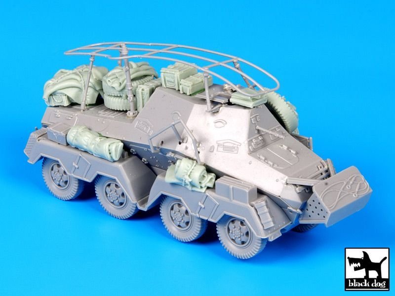 Black Dog T72058 Sd Kfz 263 accessories set for Dragon 1/72 – zdjęcie 3