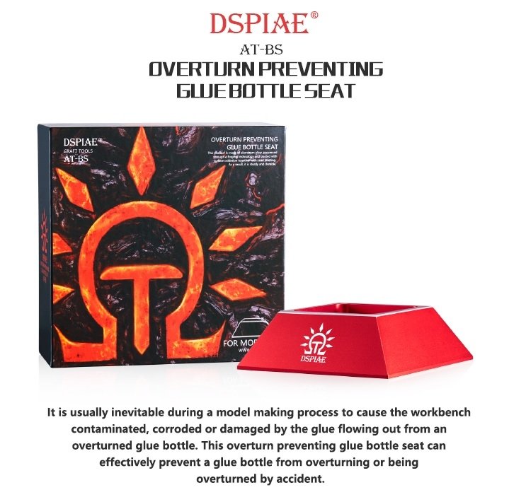 DSPIAE AT-BS Overturn Preventing Glue Bottle Seat / Podstawka pod butelki