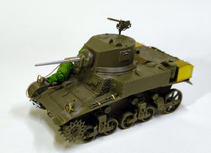 Eureka XXL ER-3583 Zestaw waloryzujący do czołgu lekkiego US M3 STUART Late Prod. dopasowany do modelu TAMIYA / Upgrade set for the US M3 STUART Late Prod. light tank, fits TAMIYA kit 1/35